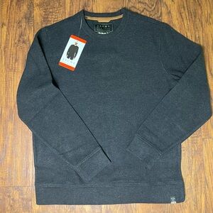 NWT Jachs New York Men's Pull Over Sweatshirt Charcoal Gray